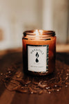 Black Amber Plum Soy Candle
