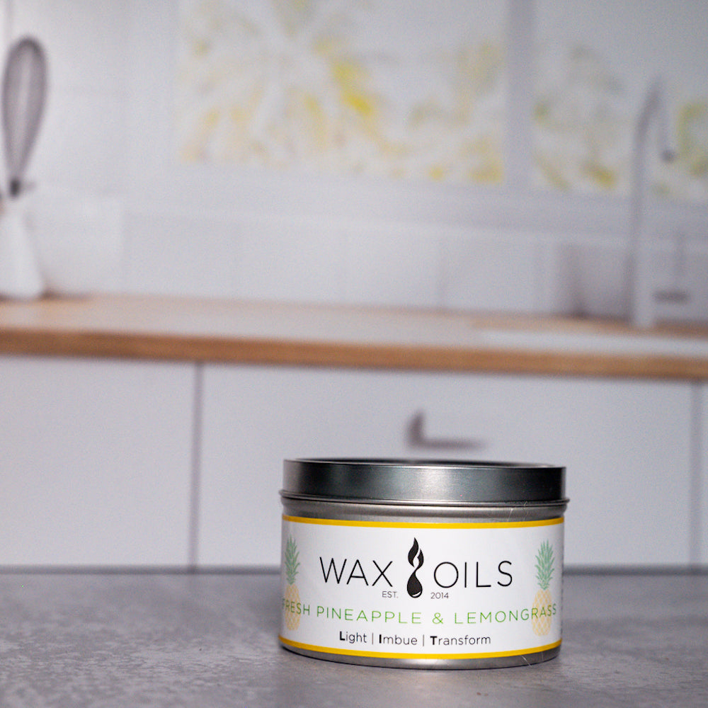 Fresh Pineapple & Lemongrass Soy Candle