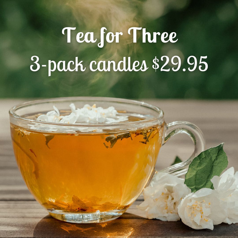 Tea For Three Soy Candle Value Pack