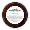 Lavender Holiday Cookies (8oz) Amber Glass