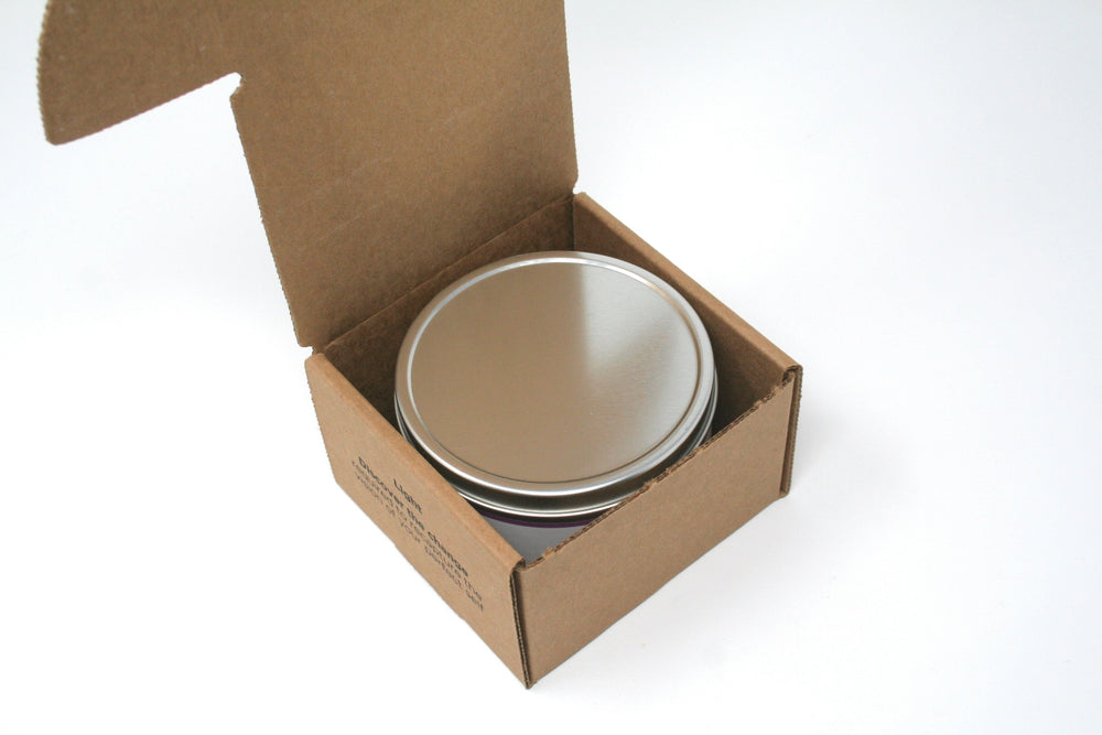 8 oz Candle Tin Shipping Box, Candle Boxes