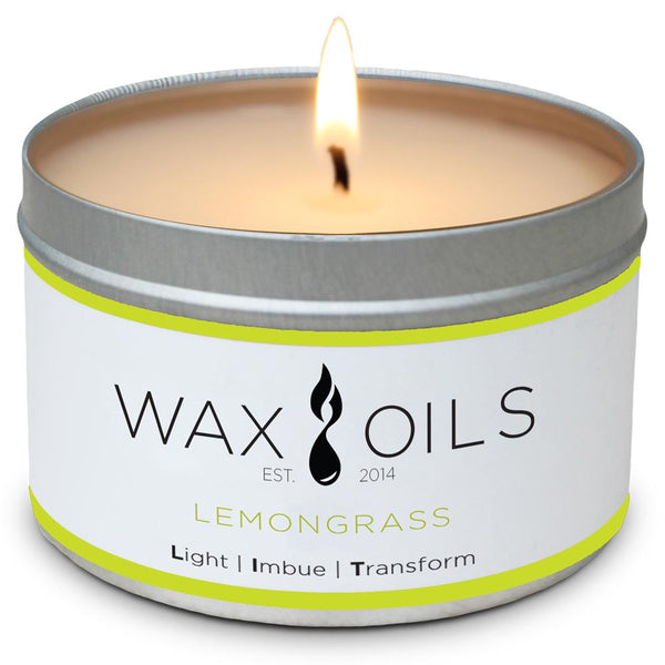 Lemongrass Soy Candle – Wax & Oils