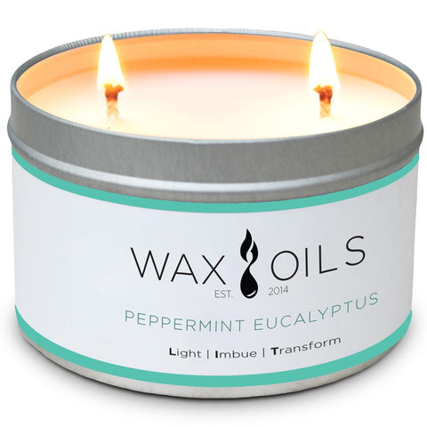 Peppermint and Eucalyptus Candles and Wax Melts – SurlyMommaCat