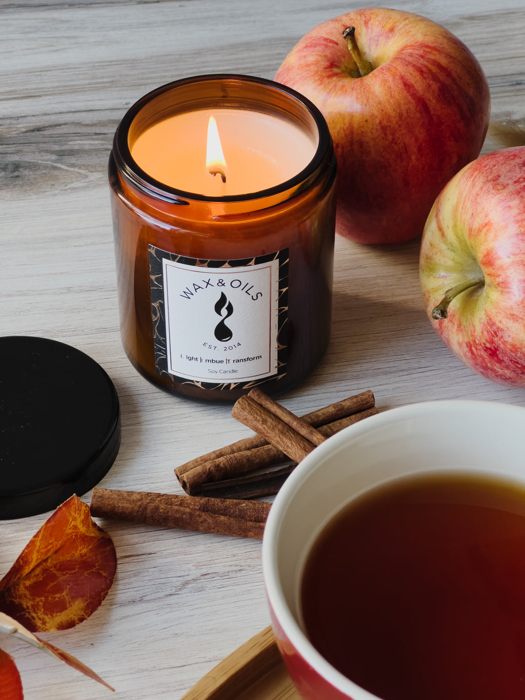 Hot Apple Cider Soy Candle